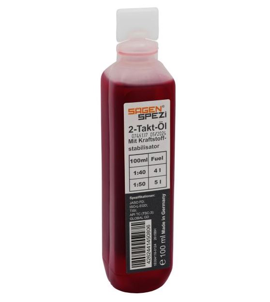 2-Takt-Öl 100 ml für Motorsägen