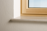 Außenfensterbank Helopal classic, Gussmarmor - 35 M (matt, Radius 6mm)
