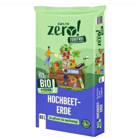 Euflor Bio Hochbeeterde 60 ltr. torffrei