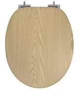 WC-Sitz Eiche natur mit Absenkautomatik