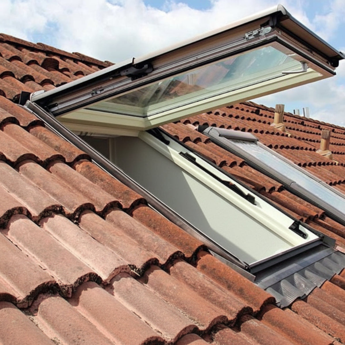 Roto Designo R8 Klapp-Schwingfenster Standard-Renovierung AR1