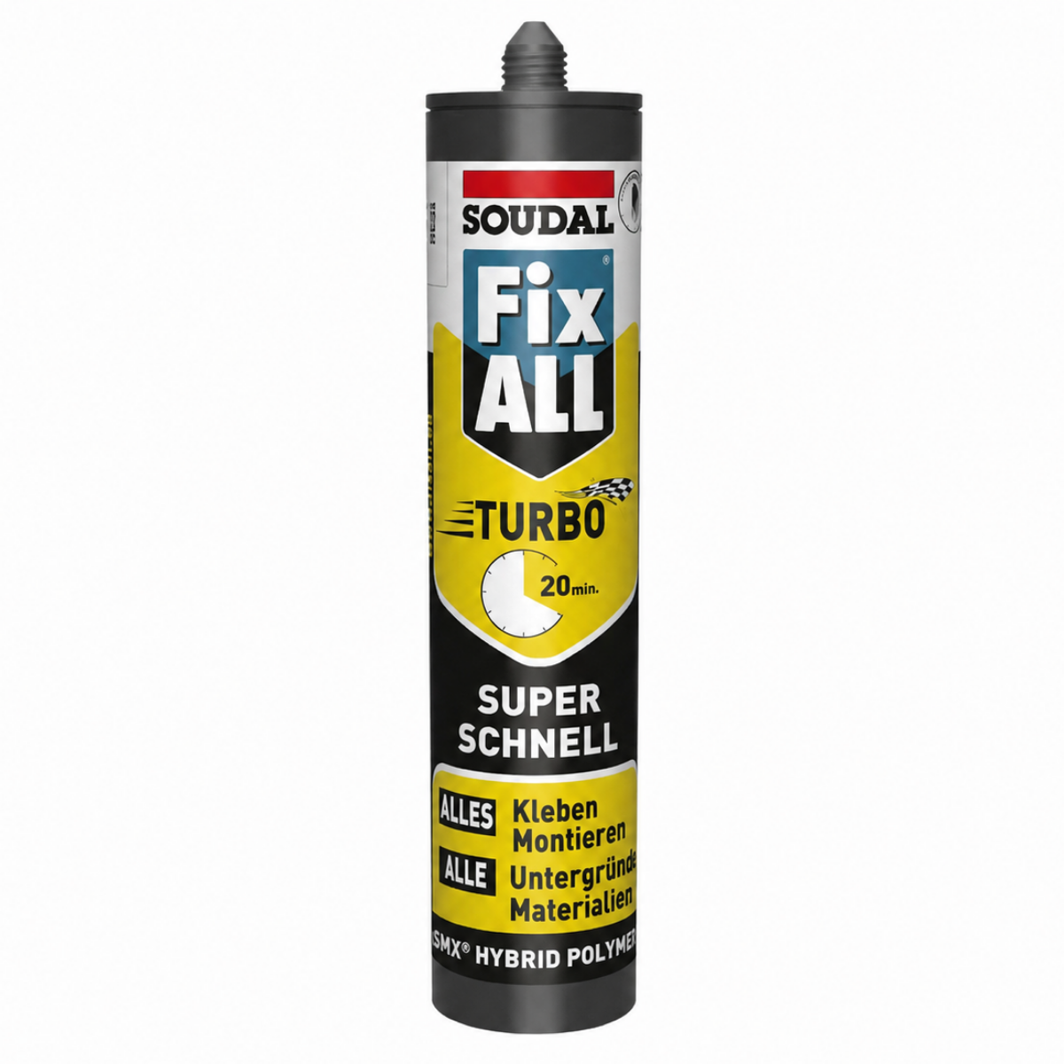 Soudal Fix ALL Turbo Weiß 430 g Hybrid-Montagekleber und Dichtstoff