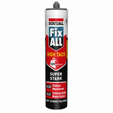 Soudal Fix ALL High Tack Grau 420 g Hybrid-Montagekleber und Dichtstoff