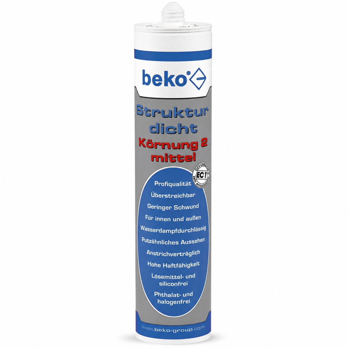 Beko Strukturdicht Weiß strukturiert Körnung 1,2 oder 3