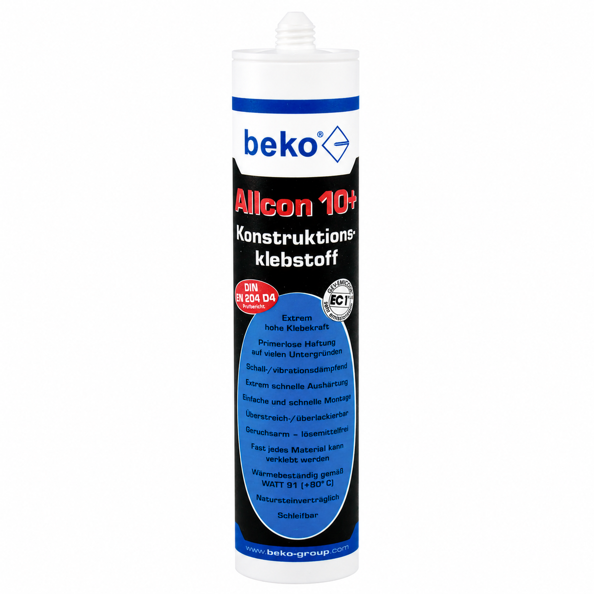 beko Allcon 10+ Konstruktionsklebstoff 310ml