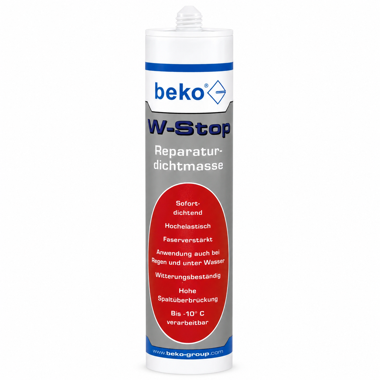 beko W-Stop Reparaturdichtmasse 310 ml grau