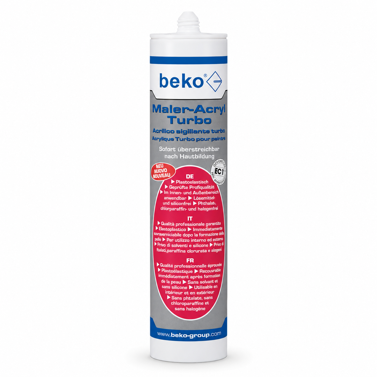 beko Maler-Acryl Turbo weiß 310 ml