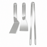 höfats BBQ-Tool-Set (3-tlg.) Grillzange + Spachtel + Wender oder Einzeln