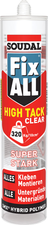 Soudal Fix All High Tack CLEAR 305 gr.