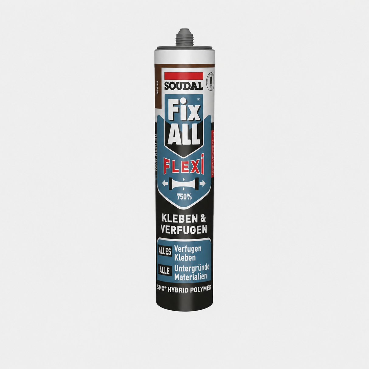 Soudal Fix ALL Flexi 470 g elastischer Hybrid Montagekleber und Dichtstoff