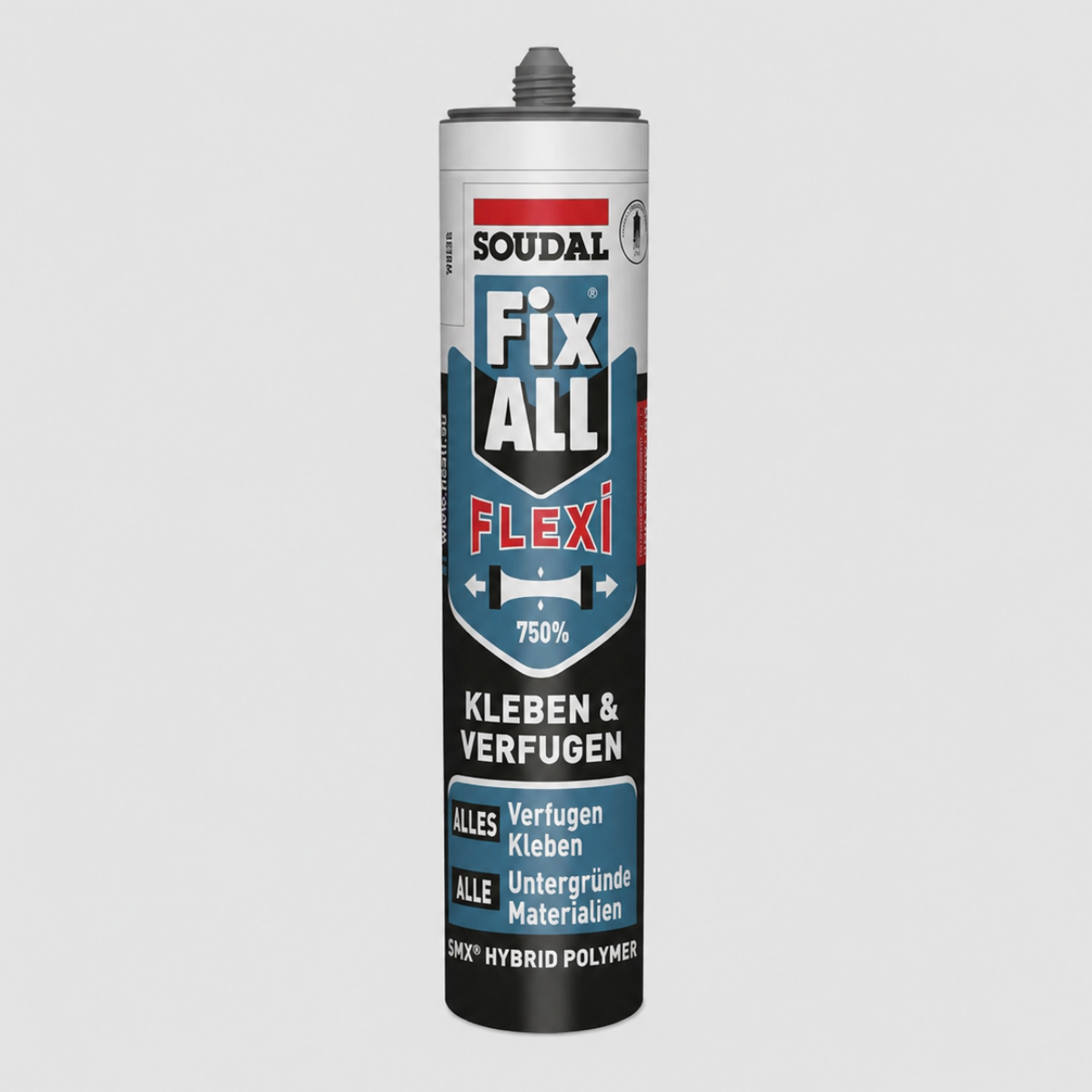 Soudal Fix ALL Flexi 470 g elastischer Hybrid Montagekleber und Dichtstoff