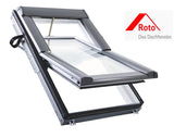 Roto Designo R6 Tronic Schwingfenster Kunststoff Weiß