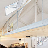 Roto Designo R6 Schwingfenster Kunststoff Weiß