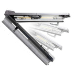 Roto Designo R8 Klapp-Schwingfenster Kunststoff Weiß