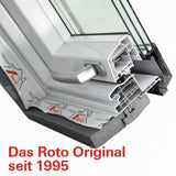 Roto R6 Tronic Schwingfenster Kunststoff Weiss