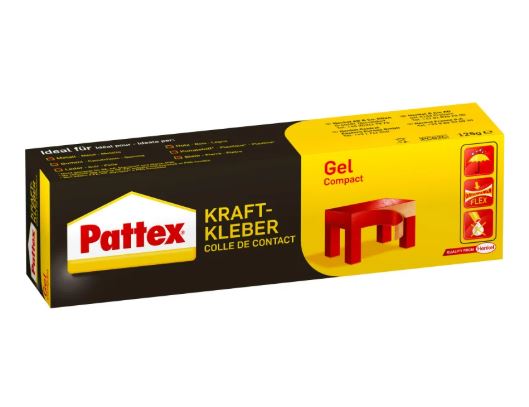 Pattex Kraftkleber Gel Compact 125 g Tube Transparent