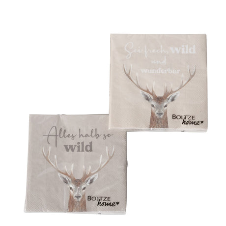 Servietten Wild 20 St./Pckg. 2051331