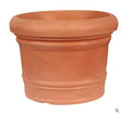 Pflanzkübel Palermo (Ø x H): 60 x 47 cm, Kunststoff, Terracotta