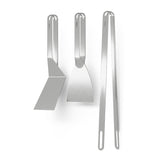 höfats BBQ-Tool-Set 3-teilig – Grillzange, Spachtel und Wender