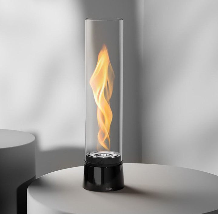 höfats SPIN air 1200 Tischfeuer Emaille schwarz