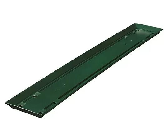 Balkonkasten Untersetzer 80 cm Dunkelgrün KST