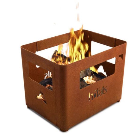 höfats BEER BOX Feuerkorb rostig