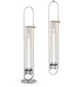 höfats OVAL CANDLE 55 Kerzenhalter silber