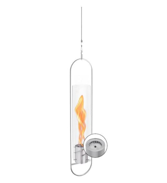 höfats SPIN 900 Hängefeuer silber