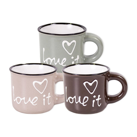 10022891 Espressobecher Love it 3er-Set