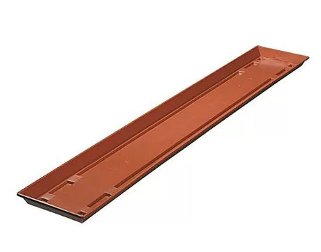 Balkonkasten Untersetzer 80 cm Terracotta KST