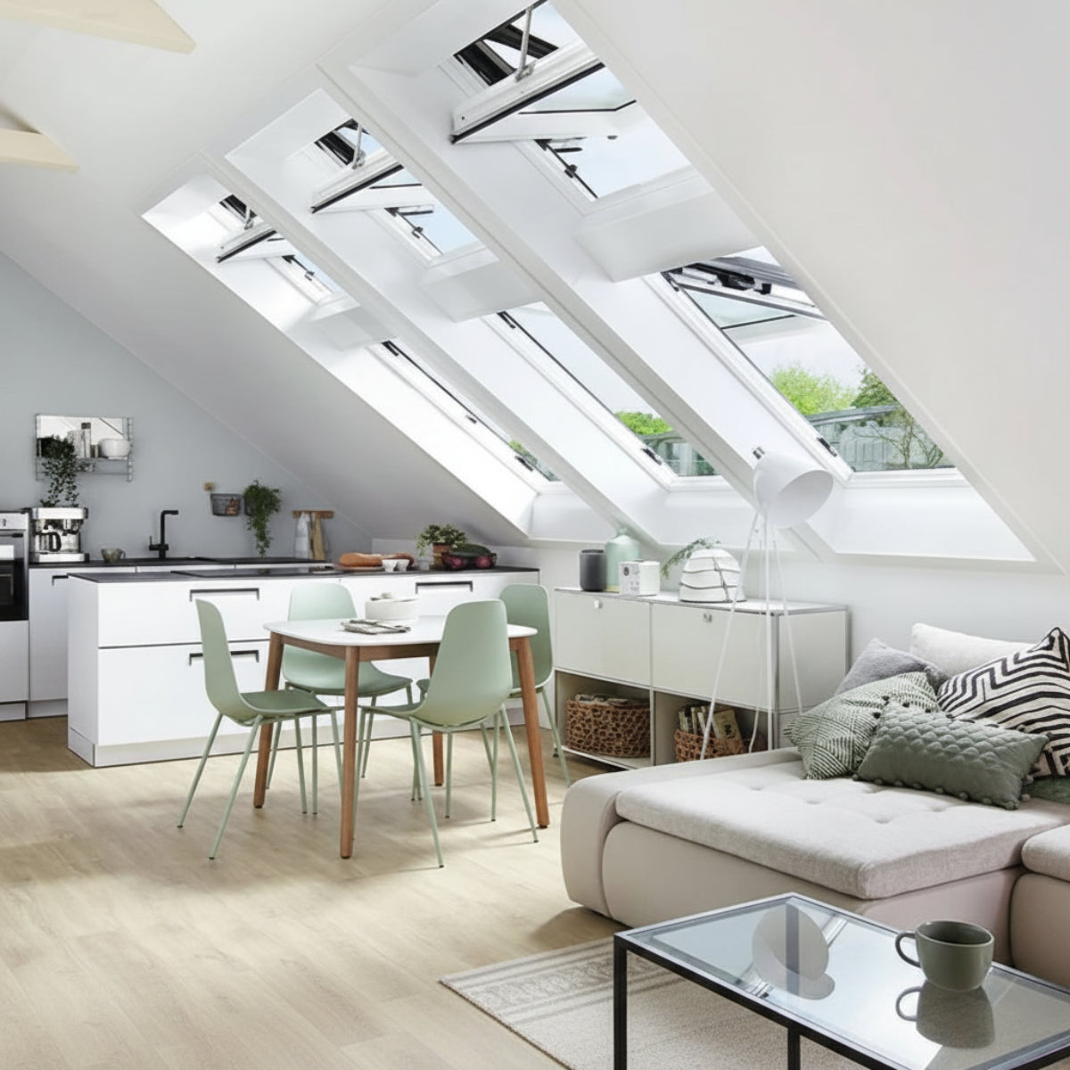 Roto Designo i8 Comfort-Dachfenster