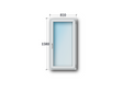 1 Flg. Fenster Drehkipp rechts
