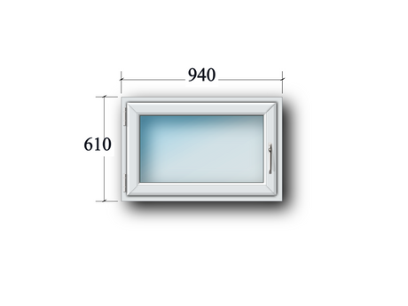 1 Flg. Fenster Drehkipp links