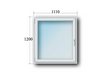 1 Flg. Fenster Drehkipp links