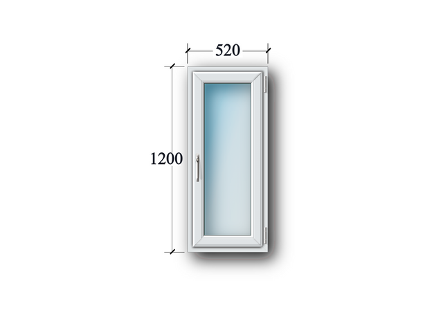 1 Flg. Fenster Drehkipp rechts