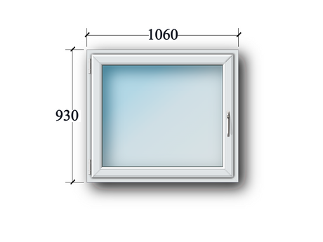1 Flg. Fenster Drehkipp links