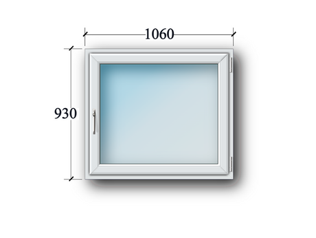 1 Flg. Fenster Drehkipp rechts