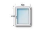 1 Flg. Fenster Drehkipp rechts