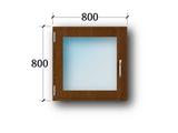 1 Flg. Fenster Drehkipp links