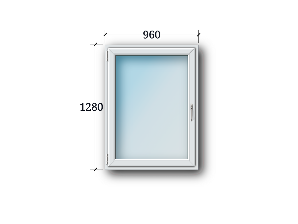 1 Flg. Fenster Drehkipp links