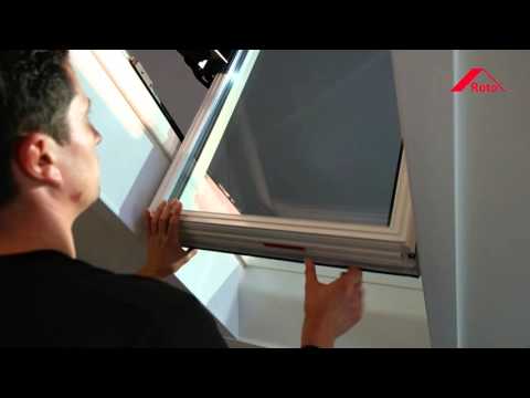 Roto Designo R8 Klapp-Schwingfenster Kunststoff Weiß