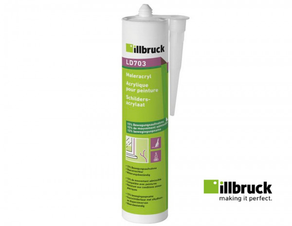 illbruck LD703 Maleracryl weiß Stück á 310 ml