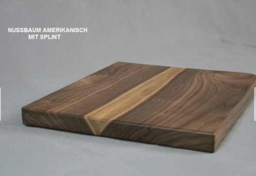 Fensterbänke innen aus Holz auf Maß Nussbaum amerk. Country m. Splint EXPRESS