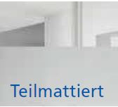 Teilmattiert